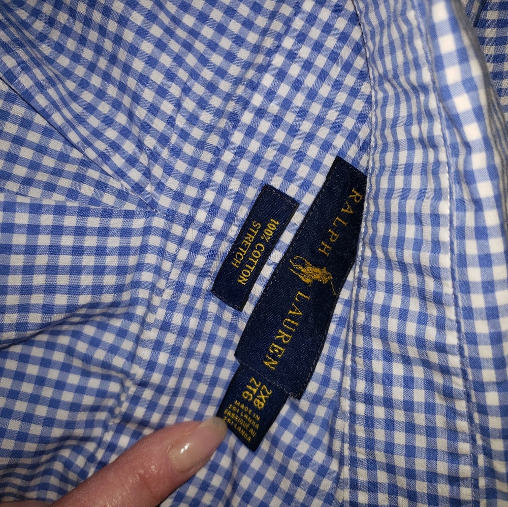EUC Ralph Lauren Mens Dress Shirt 2BG